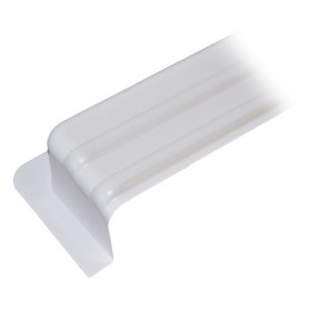 Plastic cover for bed fittings