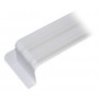 Plastic cover for bed fittings