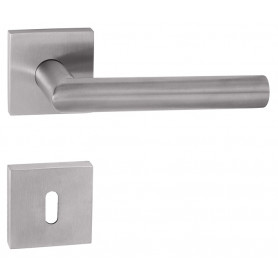 Door handle TUPAI FAVORIT - HR 2002Q - Brushed stainless steel