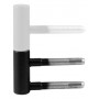 Hinge for door OTLAV 100/15 - Black matt