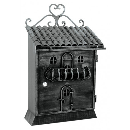 Mailbox FB614T - Black / Platinum silver