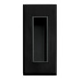 Shell for sliding door TUPAI 2650 - Black matt