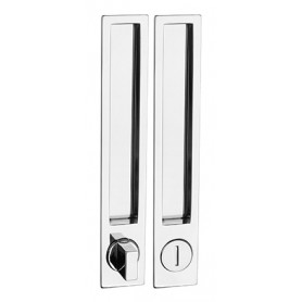 Shell for sliding door PAMAR 1096Z - WC - Polished chrome