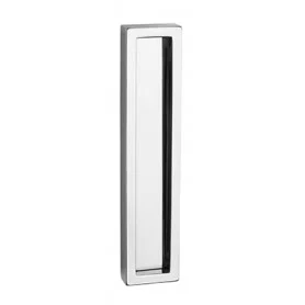 Shell for glass sliding door PAMAR 1158Z - Polished chrome