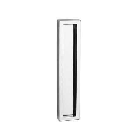 Shell for glass sliding door PAMAR 1158Z - Polished chrome