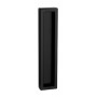 Shell for glass sliding door PAMAR 1158Z - Black matt