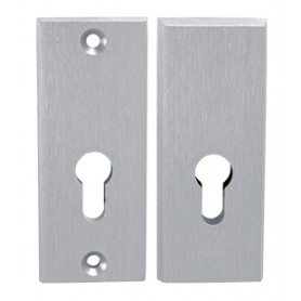 Additional safety rosette AXA LINIA ATLAS2 - Silver matt)