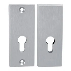 Additional safety rosette AXA LINIA ATLAS2 - Silver matt)