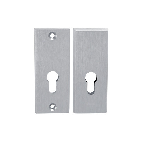 Additional safety rosette AXA LINIA ATLAS2 - Silver matt)