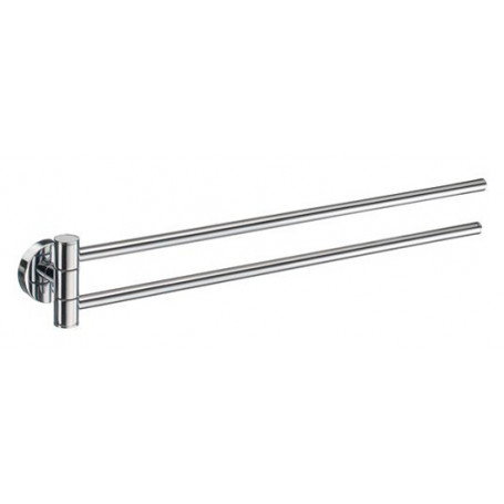 Towel rail swing-arm SMEDBO HOME - Polished chrome