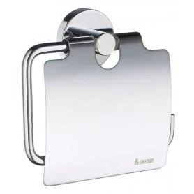 Toilettenpapierhalter mit Deckel SMEDBO HOME - Chrom glänzend