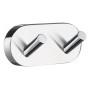 Hook double SMEDBO HOME - Polished chrome