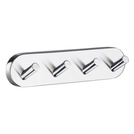 Hook quadruple SMEDBO HOME - Polished chrome