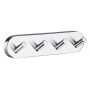Hook quadruple SMEDBO HOME - Polished chrome
