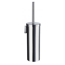 Toilet brush with metal container SMEDBO HOUSE - Polished chrome