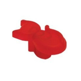 Plastová knopka Mačka