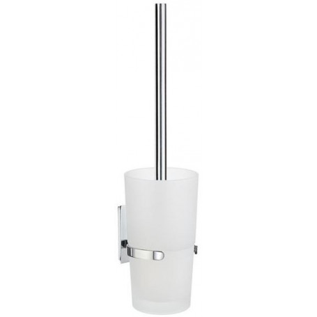 Toilet brush with glass container SMEDBO POOL ZK333