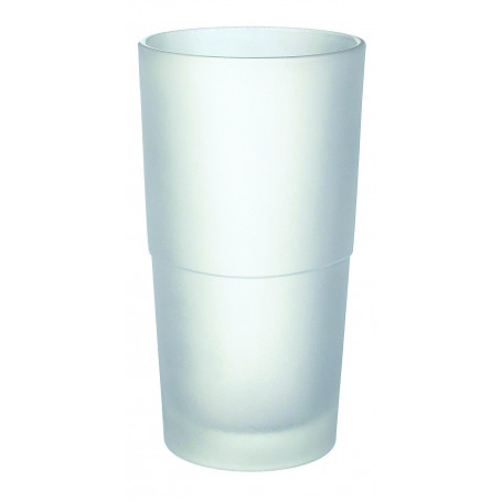 Náhradný sklenený WC pohár - matné sklo SMEDBO