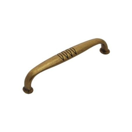 Furniture handle LISA - Patina on brass