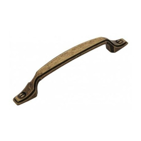 Furniture handle RUSTICA - Patina on brass