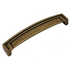 Furniture handle WMN 603 - Patina on brass