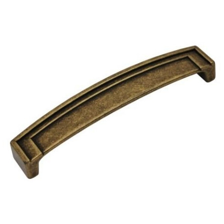 Furniture handle WMN 603 - Patina on brass