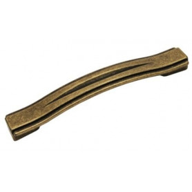 Furniture handle WMN 604 - Patina on brass