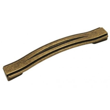 Furniture handle WMN 604 - Patina on brass