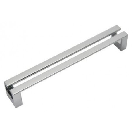 Furniture handle TWIX - Polished chrome