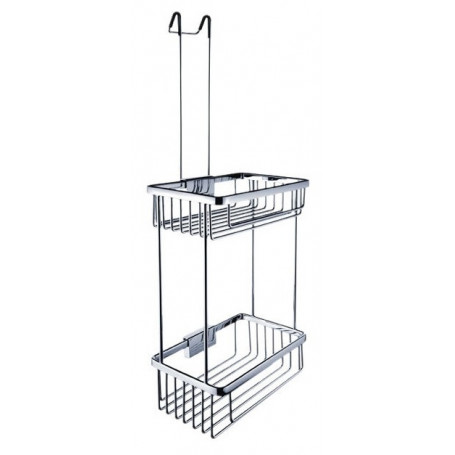 Doppelter Duschkorb zum Aufhängen NIMCO KIBO Ki 14017D-H-26
