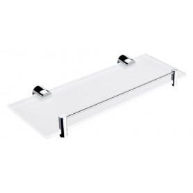 Glass shelf with brackets and fence NIMCO BORMO 300 mm