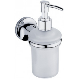Dávkovač na tekuté mydlo so sklenenou nádobkou NIMCO Monolit