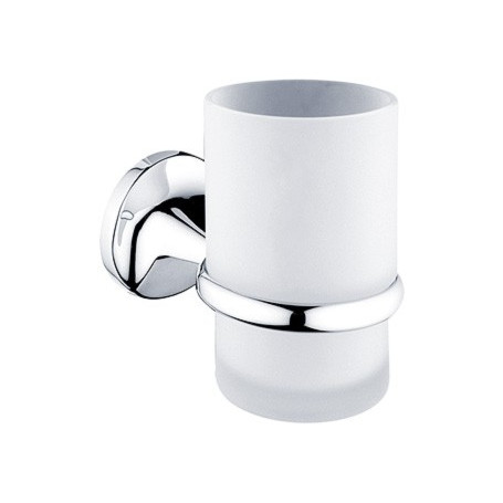 Sklenený pohár s držiakom NIMCO Monolit