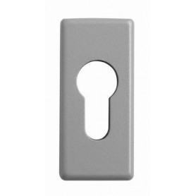 Rosette WALA - UHR - Silber RAL 9006