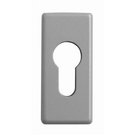 Rosette WALA - UHR - Silber RAL 9006