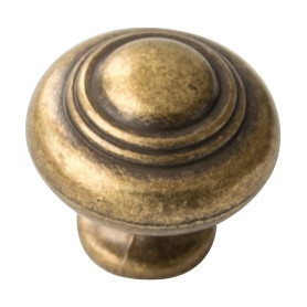 Furniture handle CERBERUS - Patina on brass