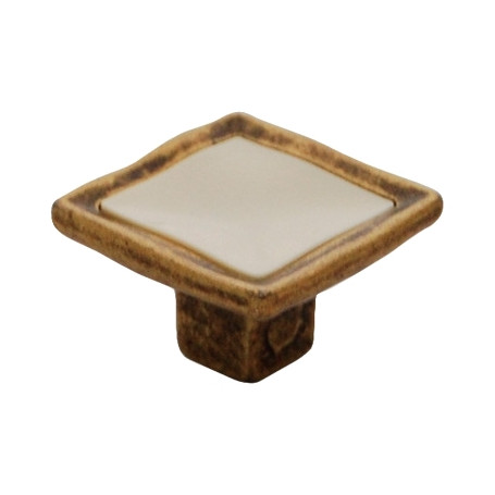 Bútorfogantyú VALENTIN - Patina réz