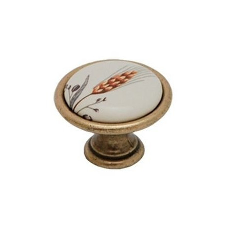 Knopka Andraj klas - Patina na mosadzi