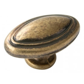 Möbelgriff HERKULES - Patina auf Messing