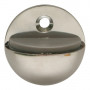 Door stopper semicircle - Polished chrome