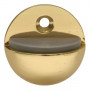 Door stopper semicircle - Gold polished