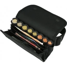 Textilná euro barmanská peňaženka T4+1