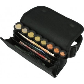 Textilní euro barmanská peněženka T4+1