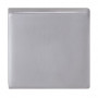 MP - Rosette - HR - Brushed stainless steel