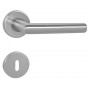 Door handle MP FAVORIT - R - Brushed stainless steel