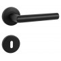 Door handle MP FAVORIT - R - Black matt