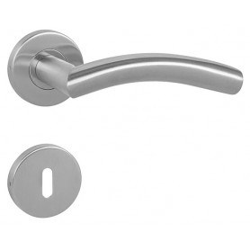 Door handle MP SWING - R - Brushed stainless steel