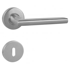 Door handle MP DANIELA - R - Brushed stainless steel