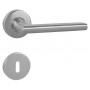 Door handle MP DANIELA - R - Brushed stainless steel