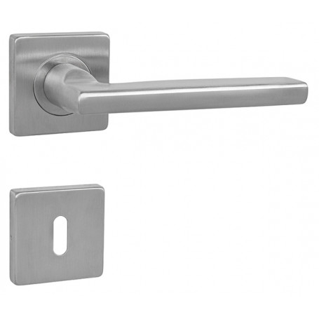 Door handle MP DANIELA - HR - Brushed stainless steel